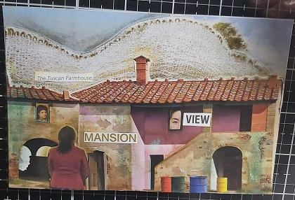 Amazing Mail ART: Houses Postcards - January 2022